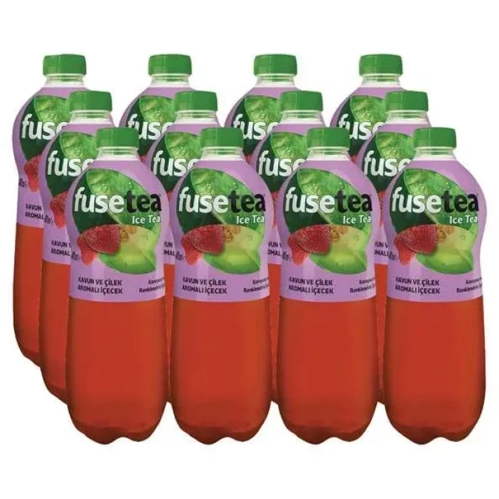 Fuse Tea Kavun Çilek 1 Litre x 12 Adet