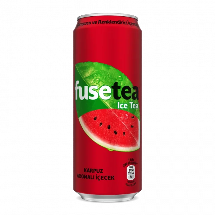Fuse Tea Teneke Karpuz 330 Ml x 12 Adet