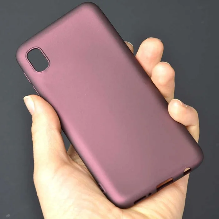 Galaxy A01 Core Kılıf Zore Premier Silikon Kapak