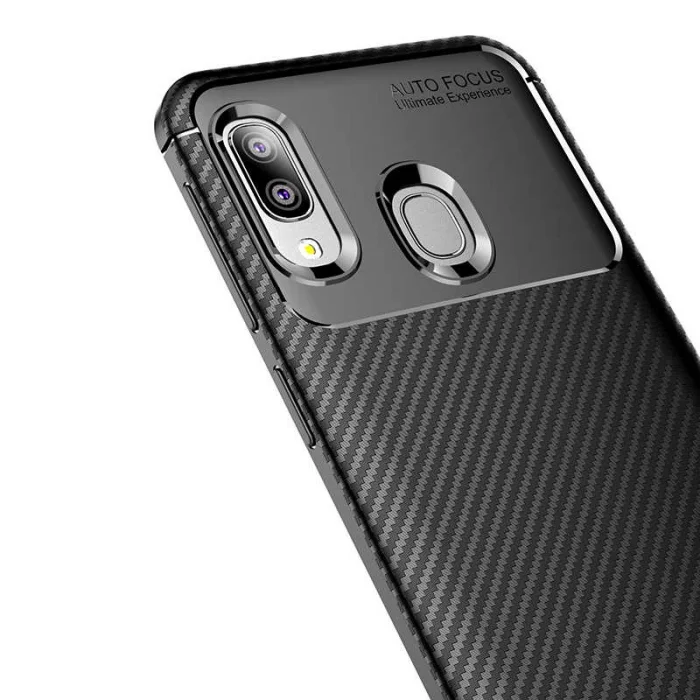 Galaxy A20E Kılıf Zore Negro Silikon Kapak