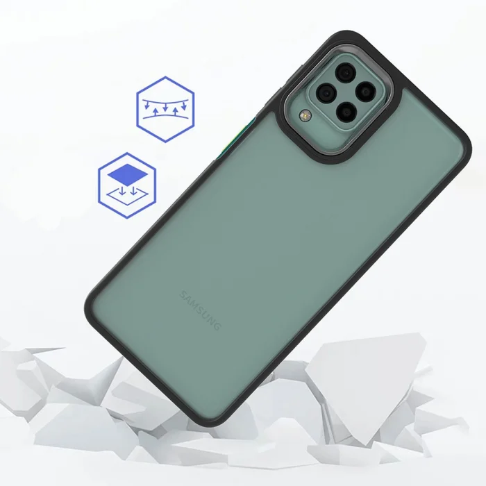 Galaxy M32 Kılıf Zore Flora Kapak