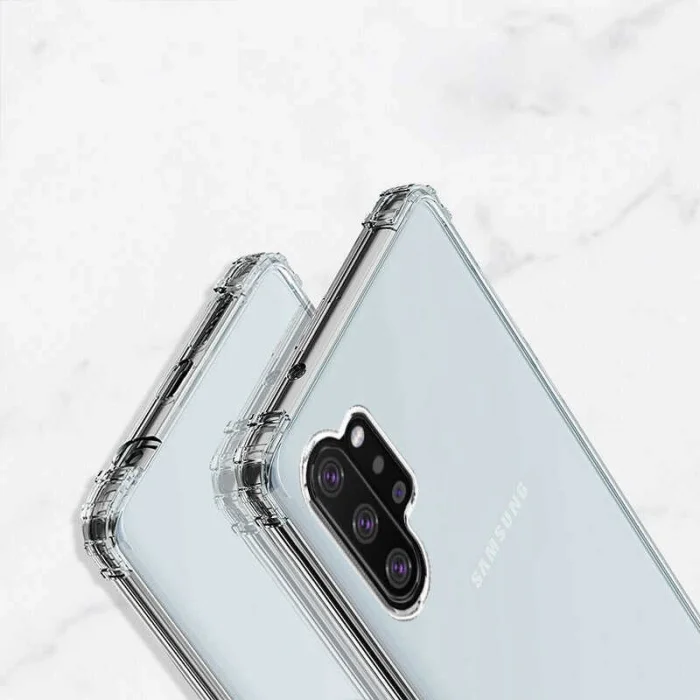 Galaxy Note 10 Plus Kılıf Zore Nitro Anti Shock Silikon