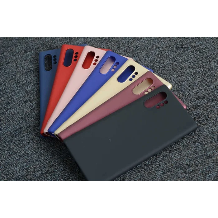 Galaxy Note 10 Plus Kılıf Zore Premier Silikon Kapak