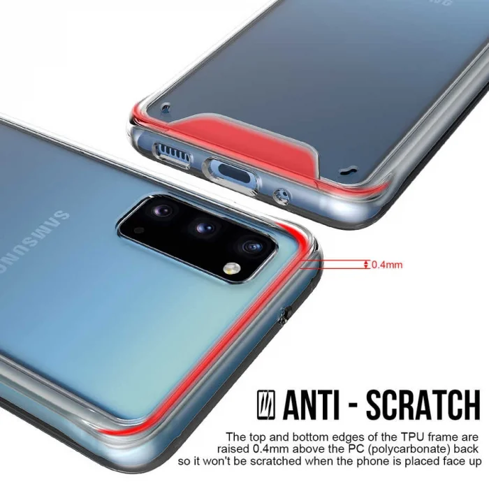 Galaxy S20 Kılıf Zore Gard Silikon