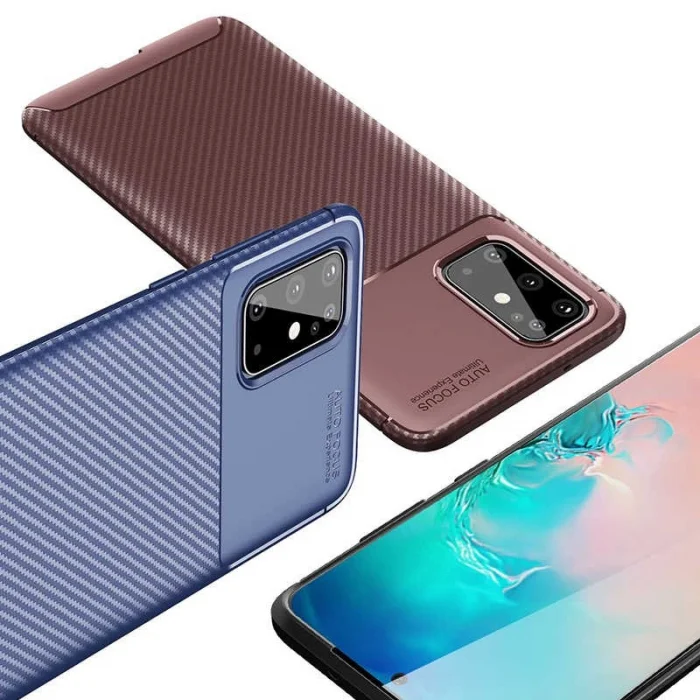 Galaxy S20 Plus Kılıf Zore Negro Silikon Kapak