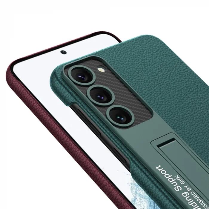 Galaxy S23 Plus Kılıf Zore Kıpta Standlı Kapak