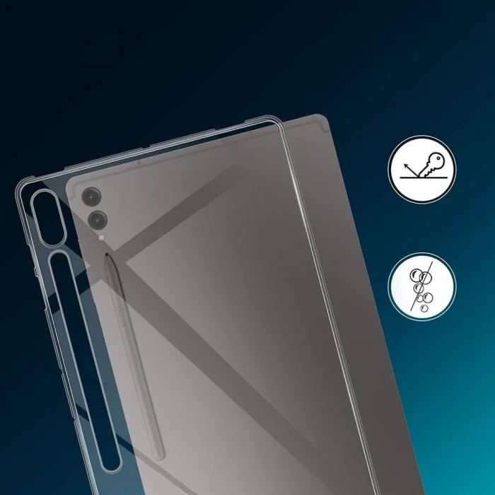 Galaxy Tab S9 Plus Kılıf Zore Tablet Süper Silikon Kapak