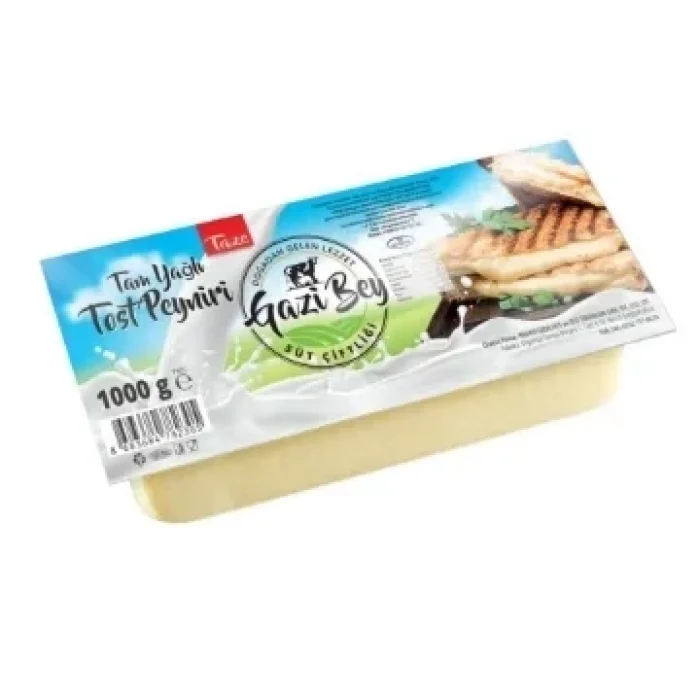 Gazibey Tost Peyniri 1 Kilogram