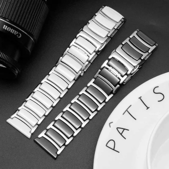 Gear S3 (22mm) Seramik Metal Kordon