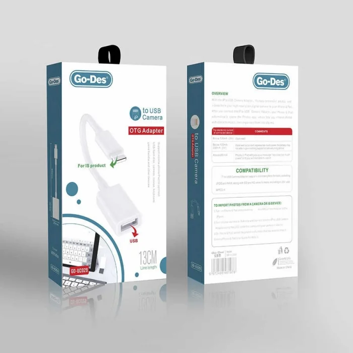 Go Des GD-UC029 Lightning To Usb Camera Adaptör