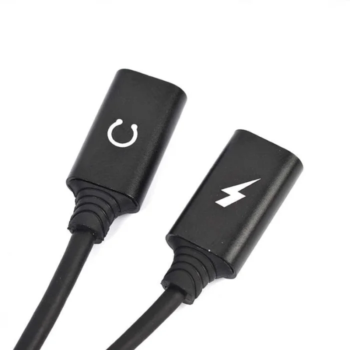 Go Des GD-UC11 Dual Lightning Şarj ve Ses Adaptörü