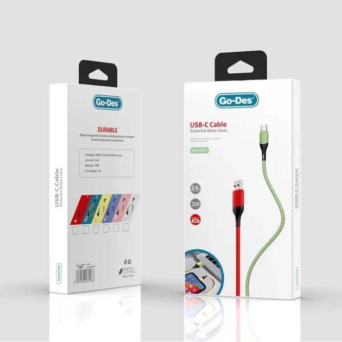 Go Des GD-UC519 Type - C Usb Kablo