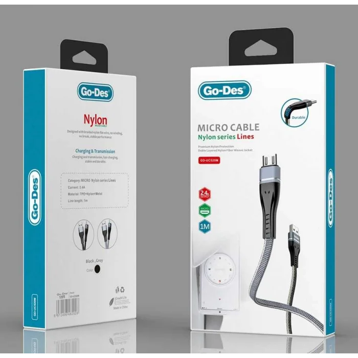 Go Des GD-UC520 Micro Usb Kablo