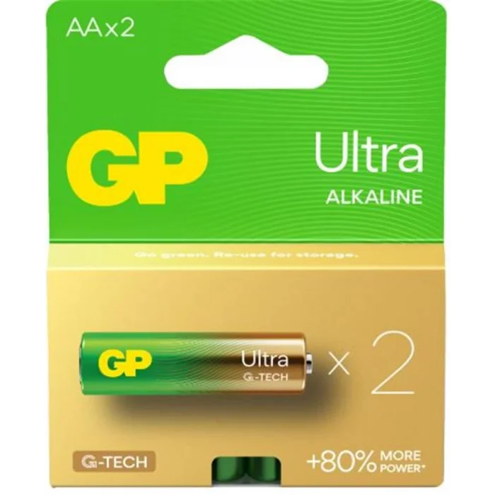 GP G-Tech LR6 AA Boy Ultra Alkalin Kalem Pil 2li Paket GP15AU-U2