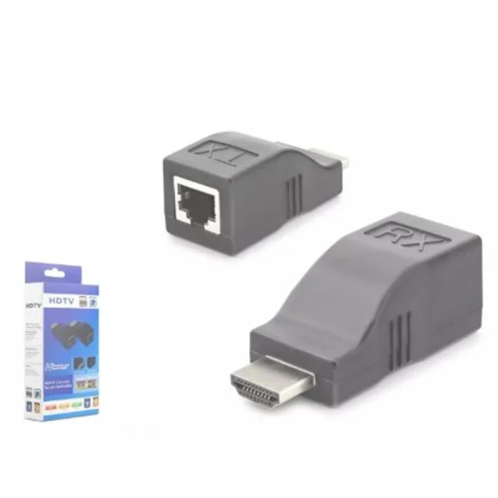 Hadron Hdx1359  30M 4K - 2K - Full HD 1080p  Hdmi Extender Siyah