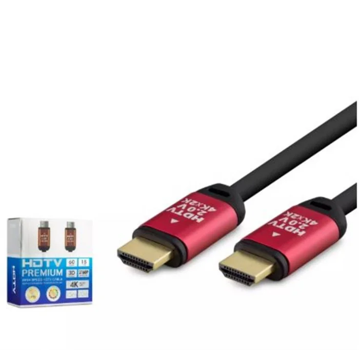 HADRON HDX2036 HDMI KABLO PVC 4K OD8.0 20M SİYAH