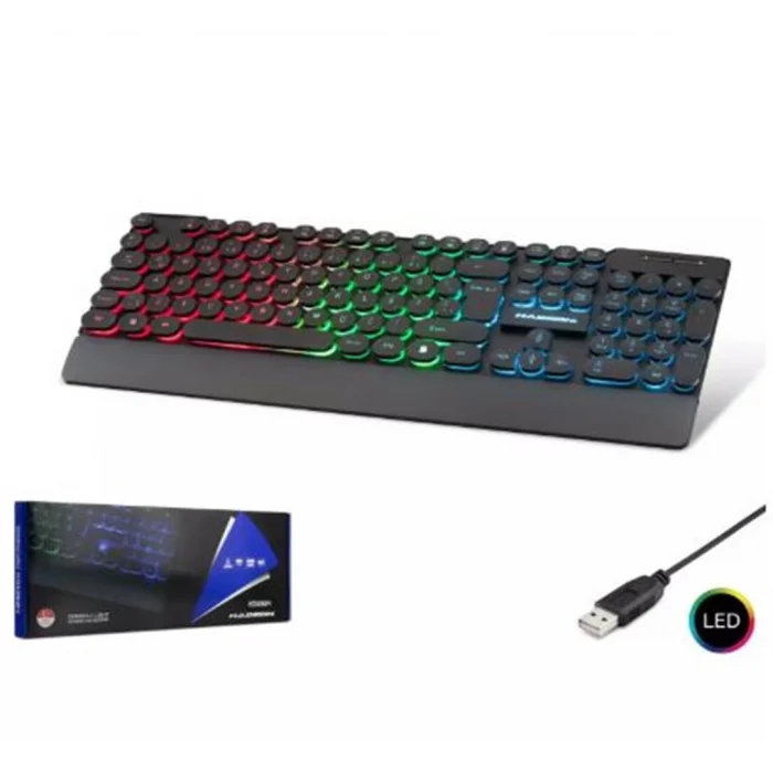 HADRON HDX2604 OYUN KLAVYE LEDLİ KABLOLU Q