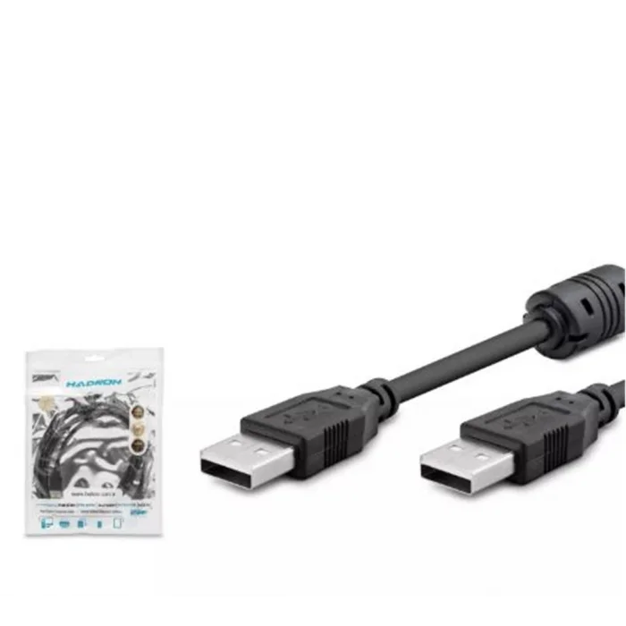 Hadron Hdx7532 Usb To Usb Kablo 1.5M Siyah