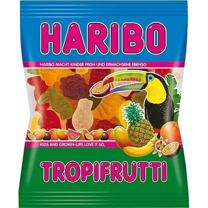 Haribo Jelibon Tropıfruttı 80 Gram x 24 Adet