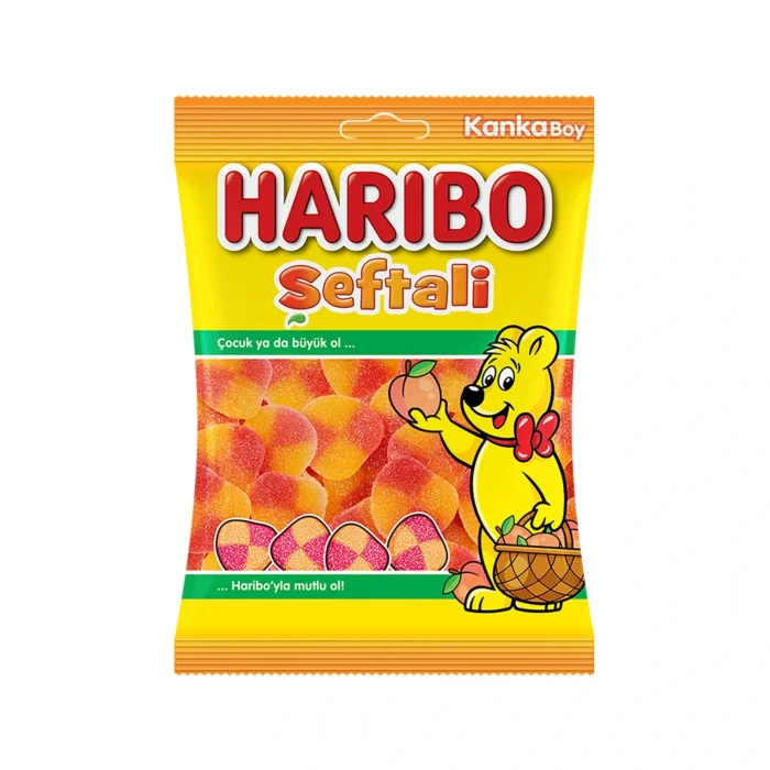 Haribo Jelion Şeftali 70 Gram x 24 Adet