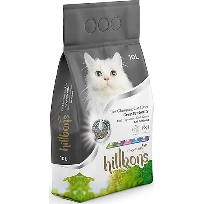 Hıllbons Kedi Kumu  Gramey Whıte 10 Litre