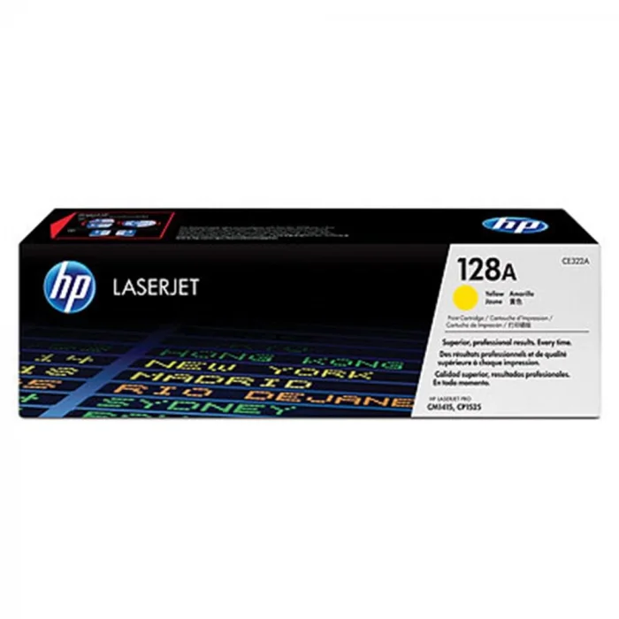 HP 128A Yellow Sarı 1.300 Sayfa Toner CE322A