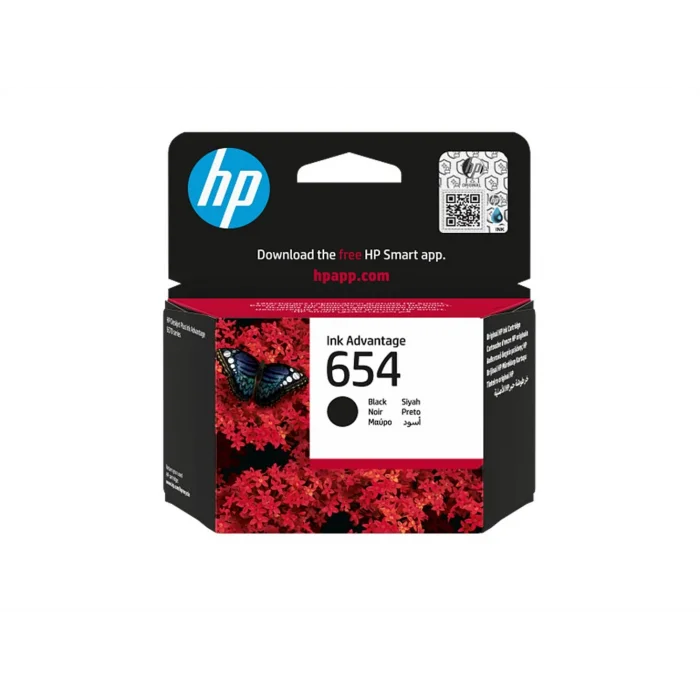HP 654 Siyah 400 Sayfa Kartuş 7FP39UE