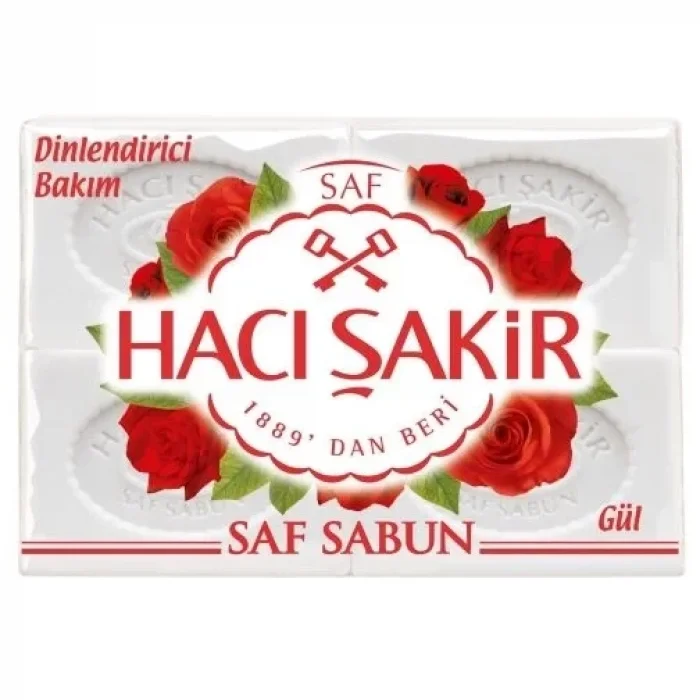 Hacışakir Banyo Sabunu Gül 600 Gram