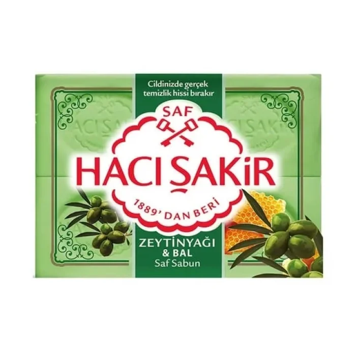 Hacışakir Banyo SabunuZeytinyağ 600 Gram