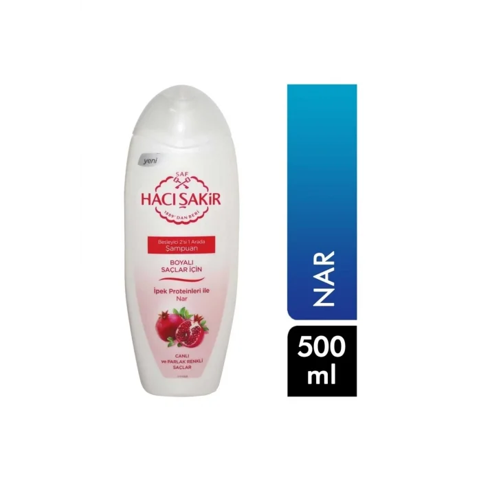 Hacışakir Şampuan Nar 500 Ml