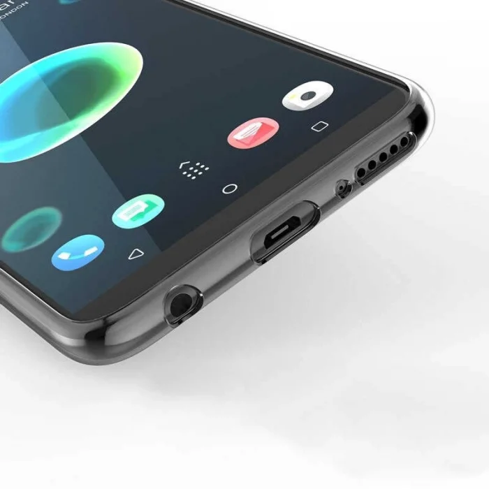 HTC Desire 12 Kılıf Zore Süper Silikon Kapak