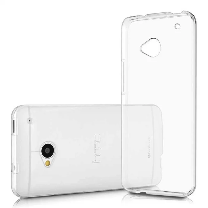 HTC One M7 Kılıf Zore Süper Silikon Kapak
