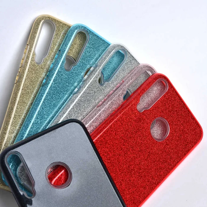 Huawei P40 Lite E Kılıf Zore Shining Silikon