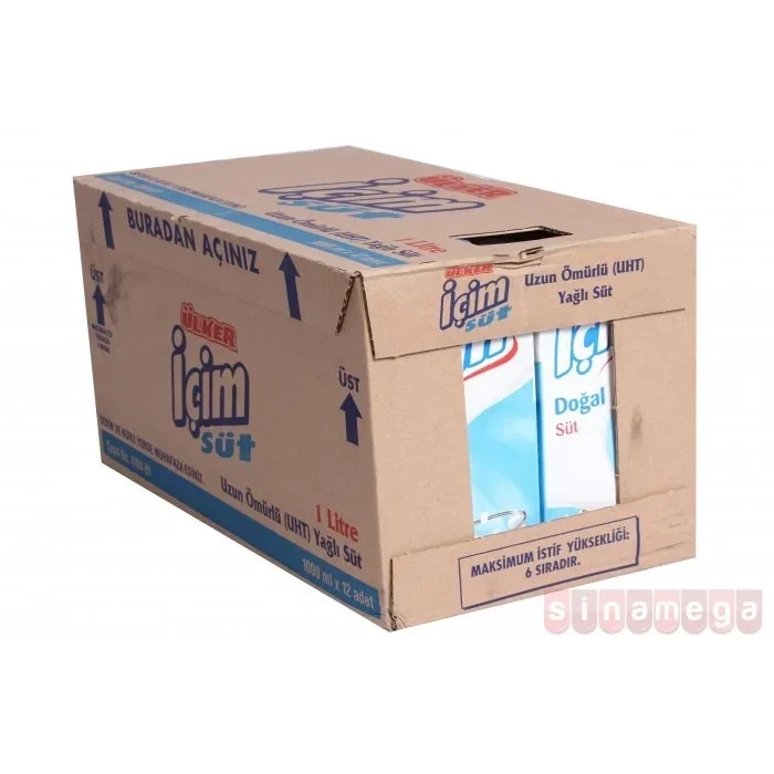 İçim Tam Yağlı Süt 1  Litre x 12 Adet