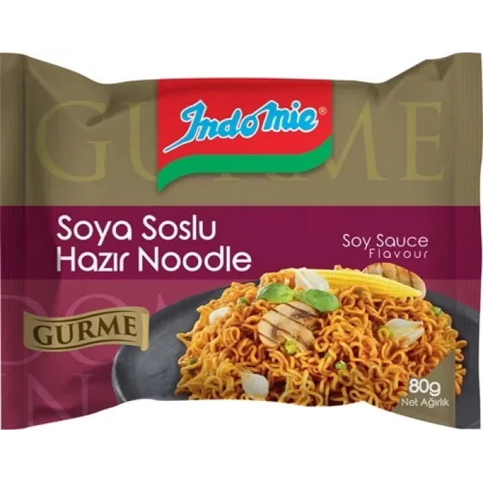 İndome  Nodle Gurme Soya Soslu 80 Gram x 40 Adet