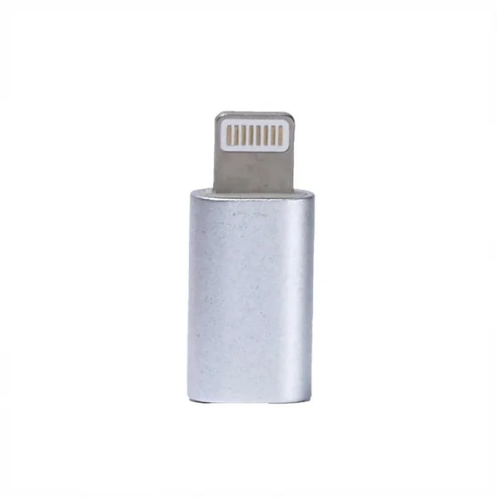 iPhone 7-8 İçin Zore Metal 01 5li Lightning Dönüştürücü Set