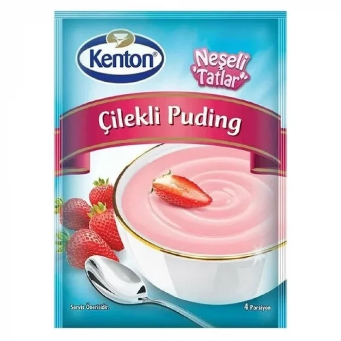 Kenton Puding Çilekli 100 Gram