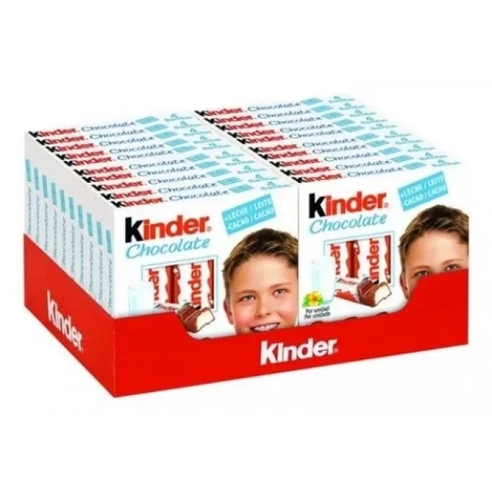 Kinder Chocolate T4 50 Gram  x 20 Adet