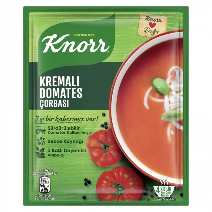 Knorr Hazır Çorba Domates x 12 Adet