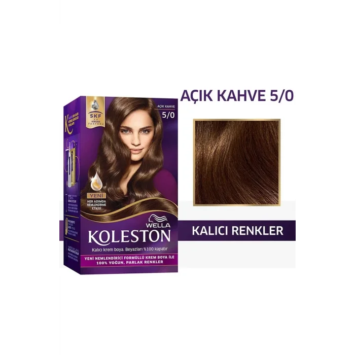 Koleston Boya 5-0 Açık Kahve