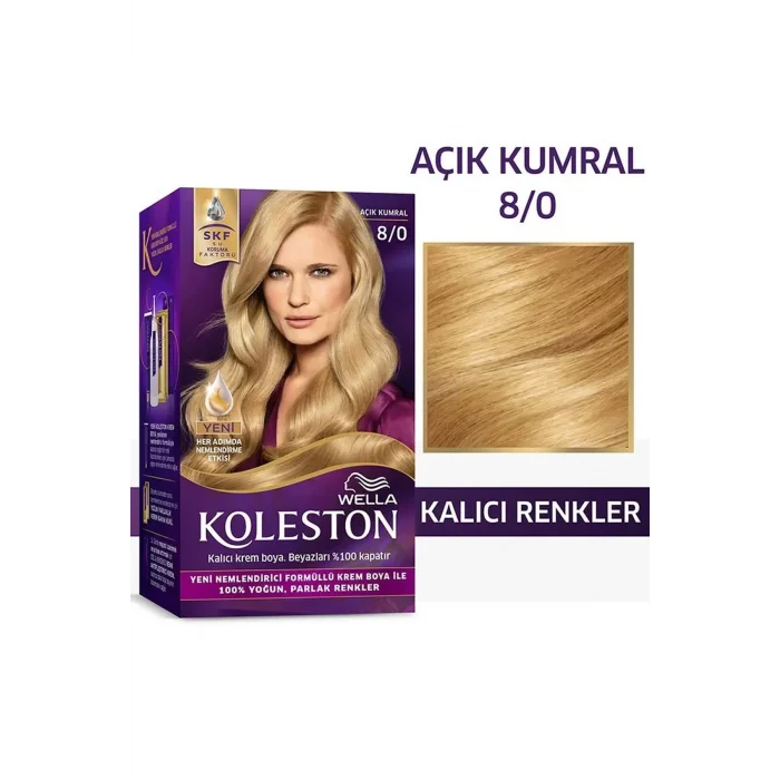 Koleston Boya 8-0 Açık Kumral