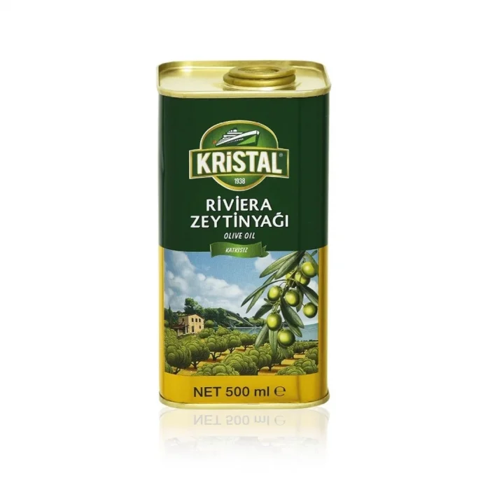 Kristal Zeytinyağ Riviera Teneke 500 Ml