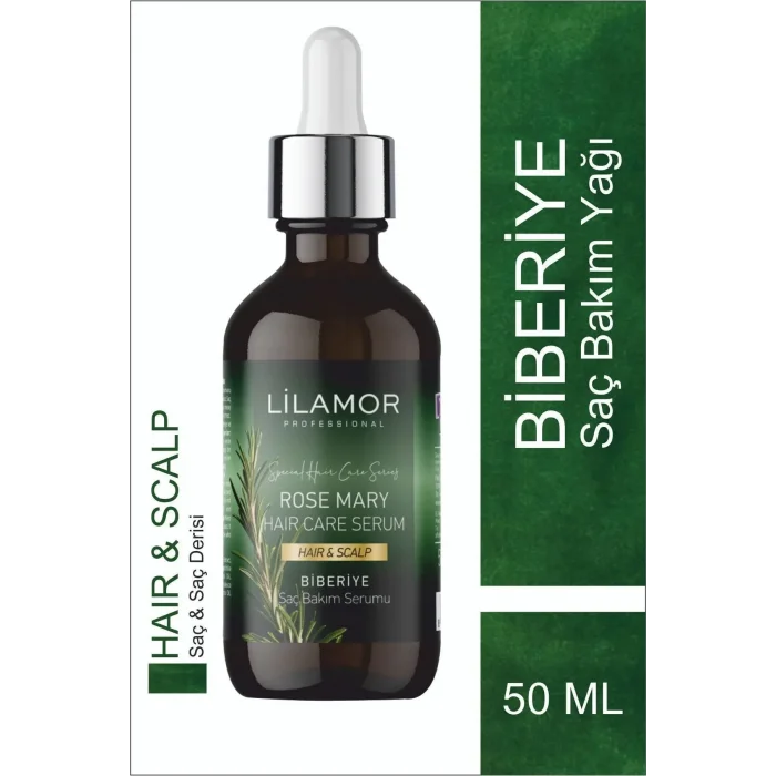 Lilamor Saç Serumu Biberiye Yağı 50 Ml x 20 Adet