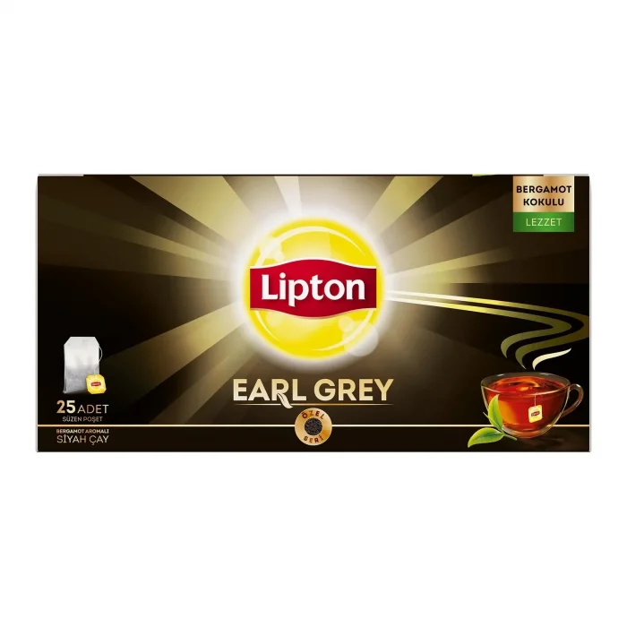 Lipton Earl Grey Bardak Poşet Çay 25li
