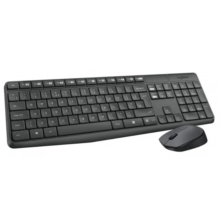 Logitech 920-007931 MK235 İngilizce Kablosuz Klavye & Mouse Seti