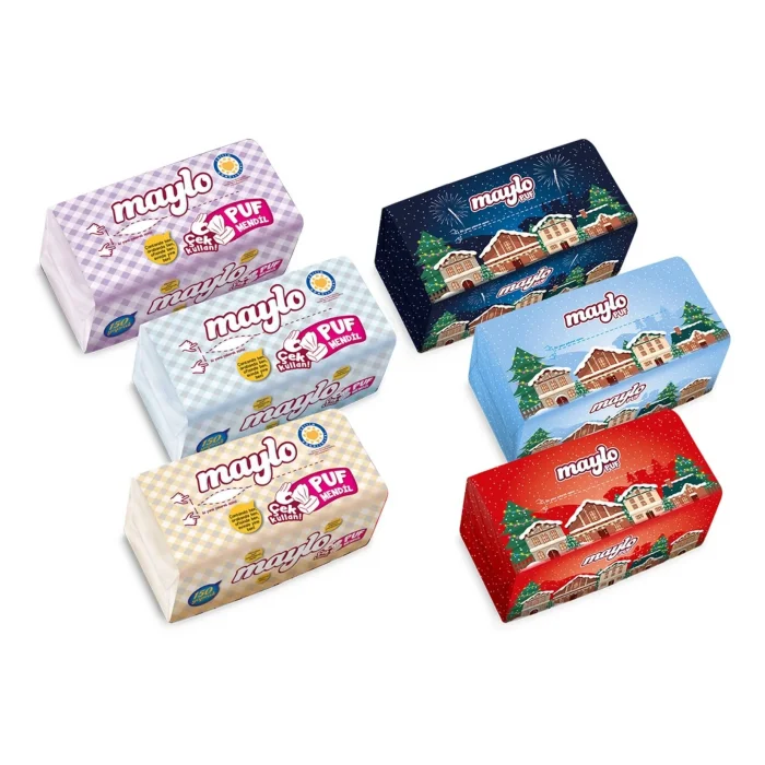 Maylo Puf Mendil 150 Li x 12 Adet