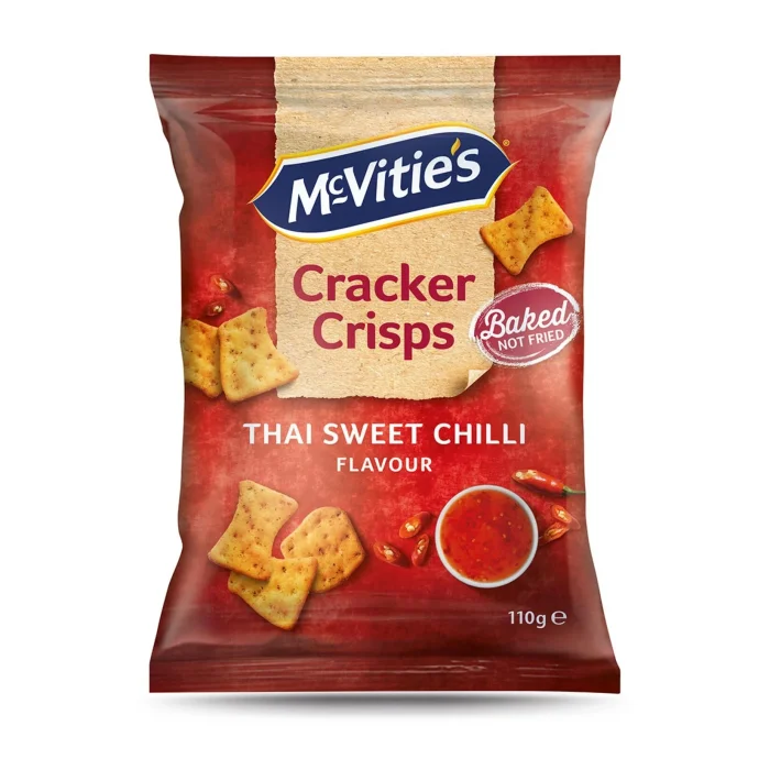 Mc Vities Cracker Crisps Sweet Chili 110 Gram x 14 Adet