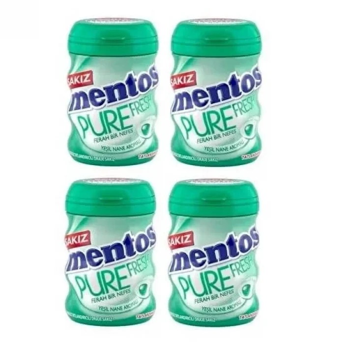 Mentos Sakız Pure Bidon Y.nane 4ad