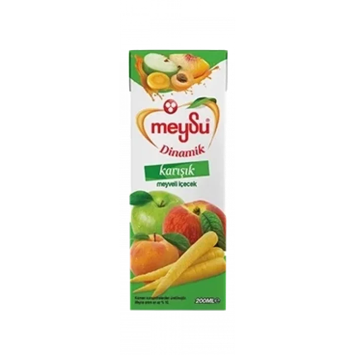 Meysu Dinamik Karışık 200 Ml x 27 Adet
