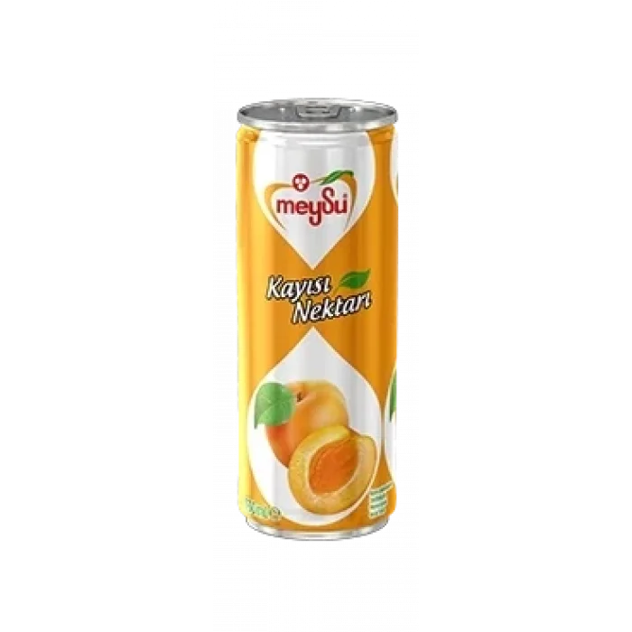 Meysu Teneke Meyve Suyu Kayısı 330 Ml x 12 Adet